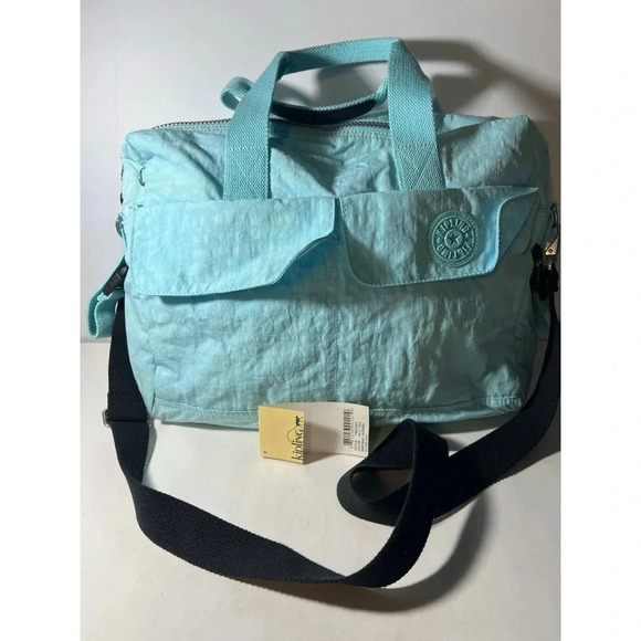 Kipling Aqua Blue Shoulder Bag - Picture 1 of 7